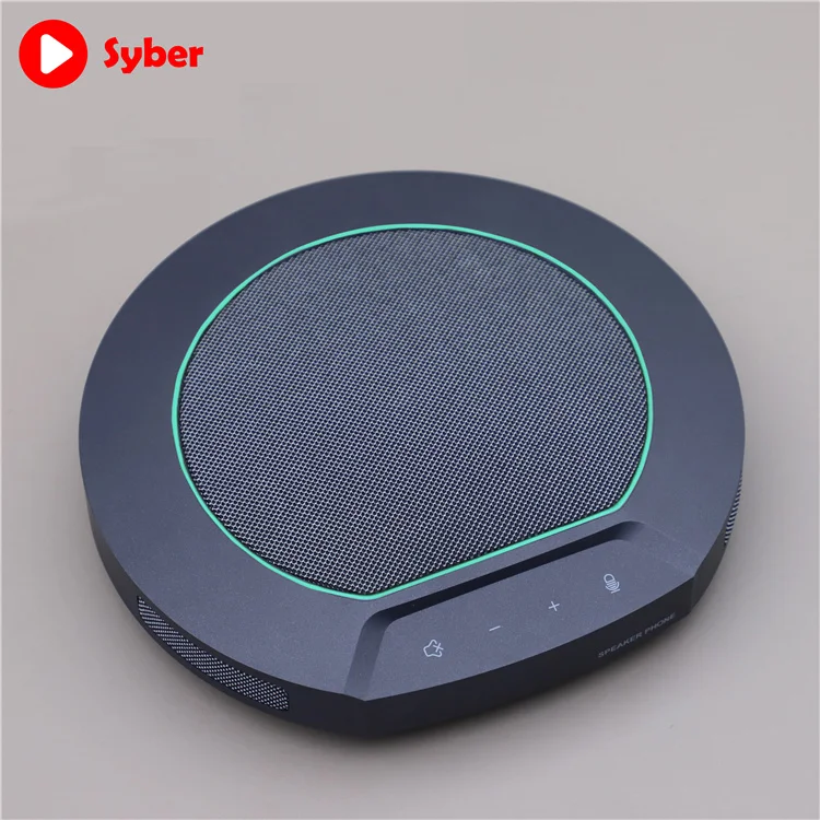 M60 2.4g Wireless High-definition Sound Quality 360 Smart Pickup Microphone Speaker Supports Skype, Zoom, Cisco