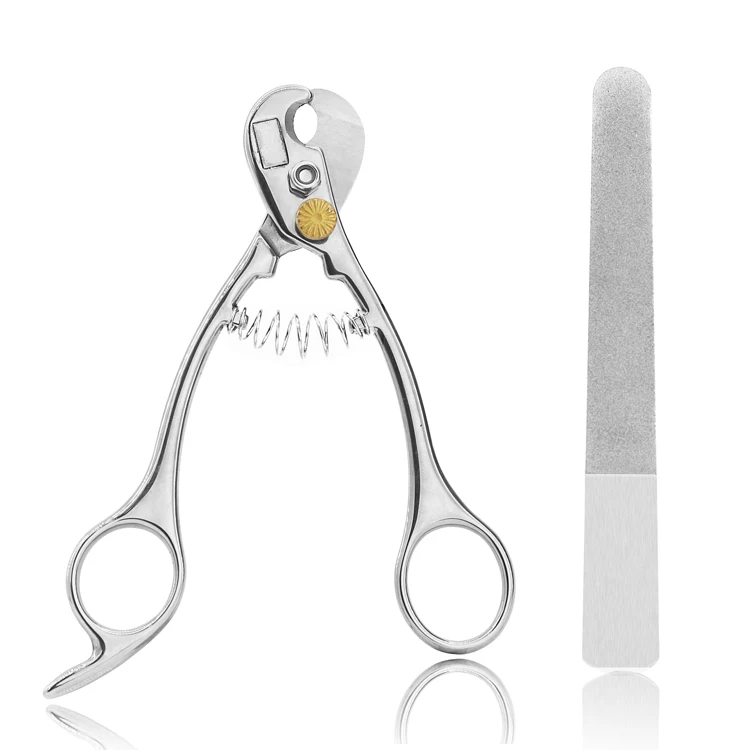 New Fashion Manicure Tool Set Spring Stainless Steel Nail Clipper Cutter & Metal Nail File