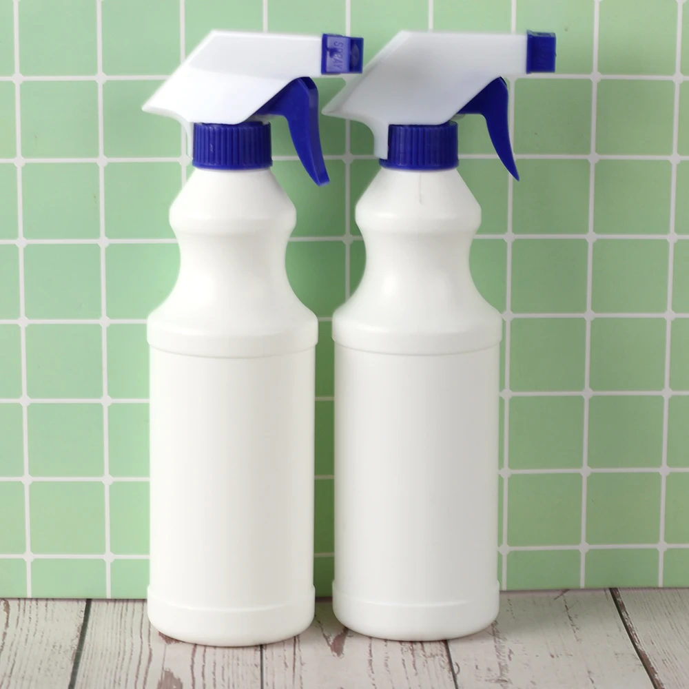 cheap price 1000ml/500ml HDPE  plastic trigger spray bottle garden watering house cleaning