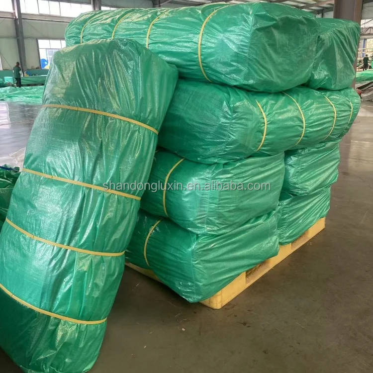 prefabricated sunshine resistant PE tarpaulin polyethylene tarpaulin rainproof waterproof moisture-proof covering trucks