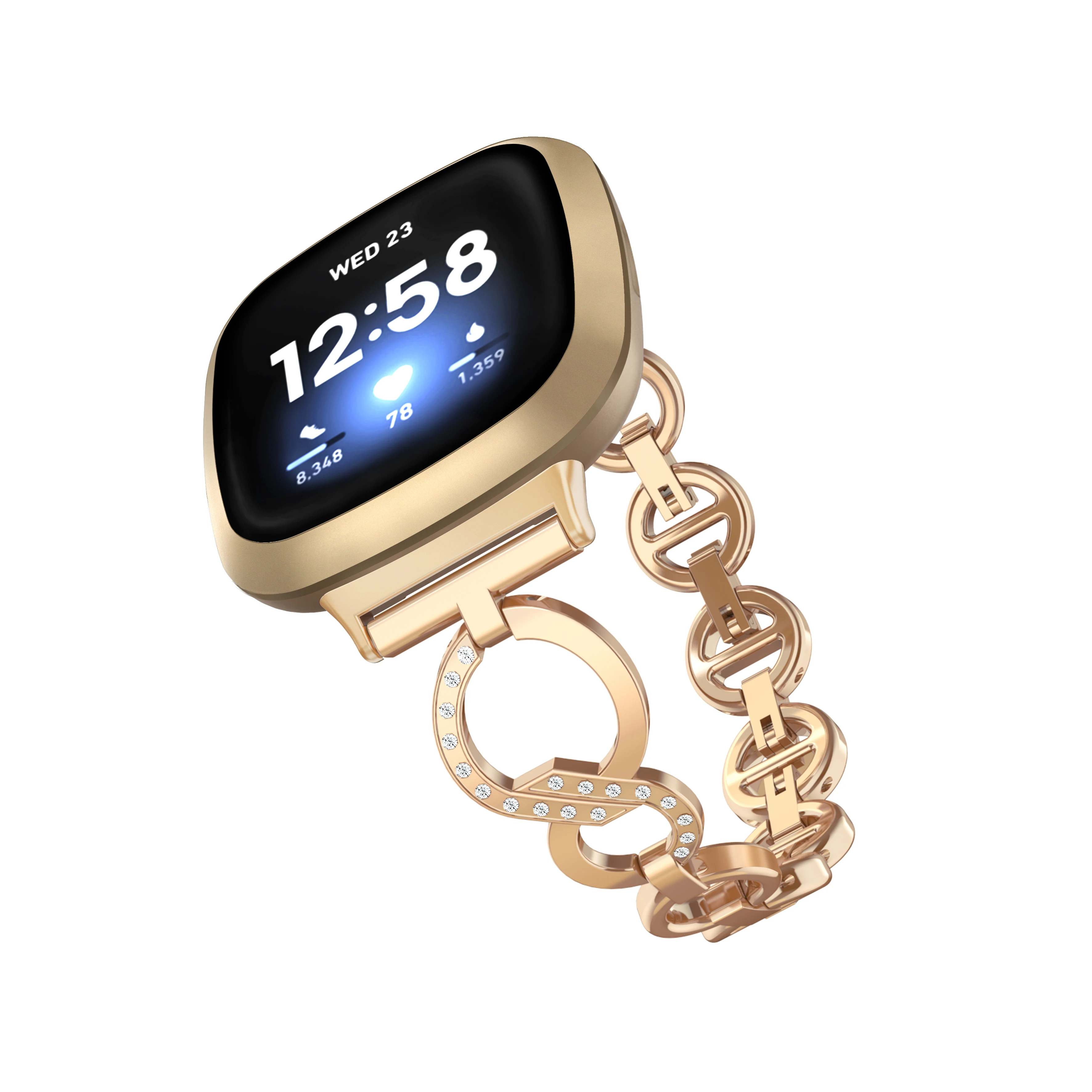 Wholesale New Arrival FV3 Stainless Steel Adjustable Chain Watch Band Multiple Colors Metal Strap for FV 3