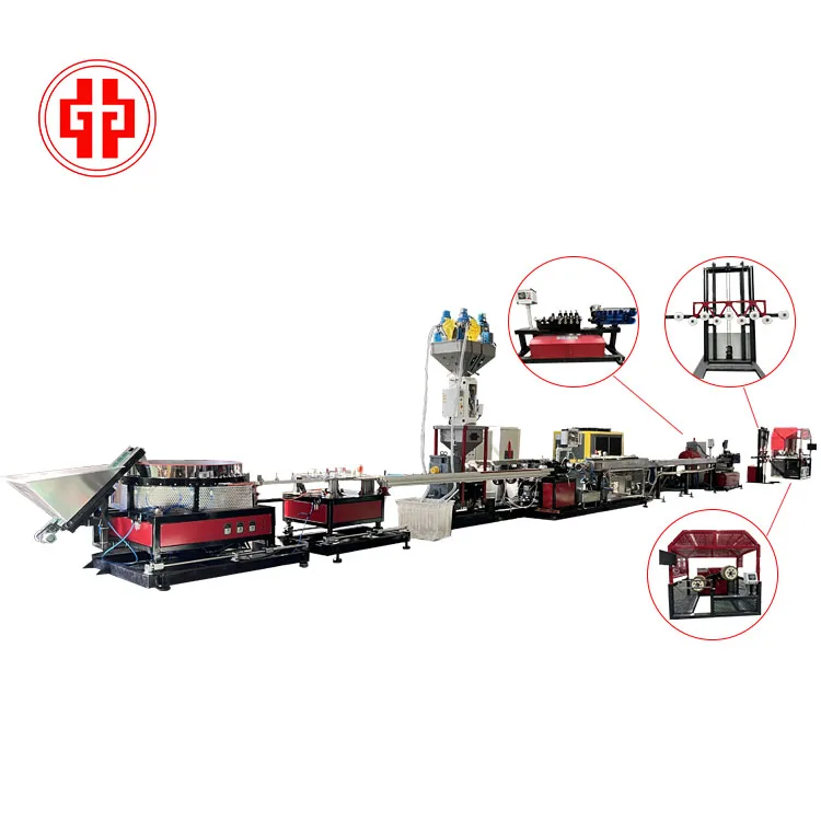 Inner flat emitter drip irrigation tape production line