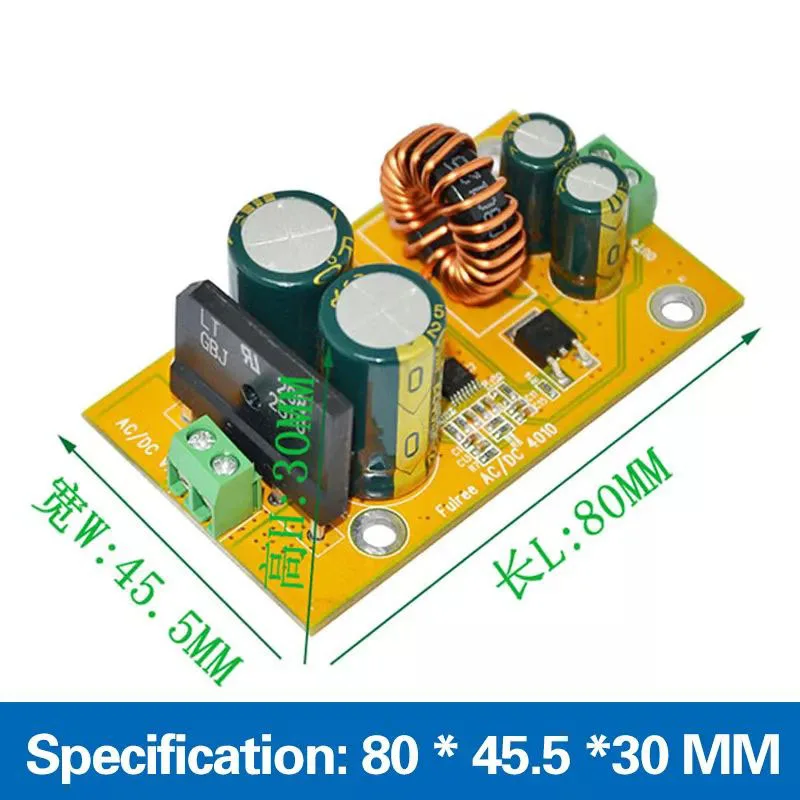 24 Volt To 12 Volt Ac To Dc Step Down Converter 5A 60W Buck Power Regulator For Cars Trucks