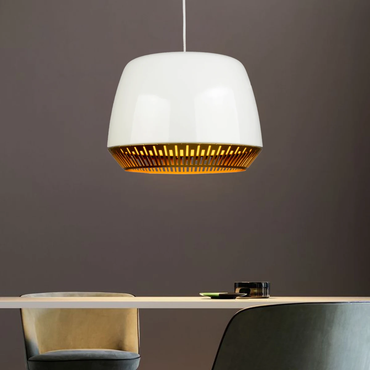 Wholesale White Black Color Aluminum Material Modern Style Indoor Bedroom Pendant Lights