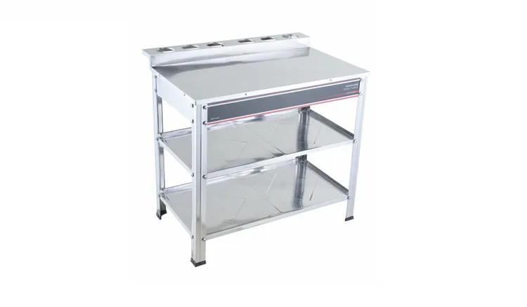 Настольный газовый стол из нержавеющей стали