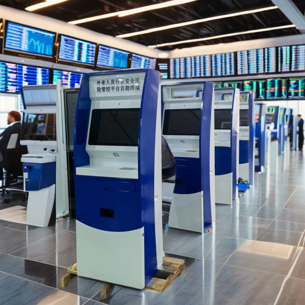 Self-Service Payment Kiosks Financial Equipment