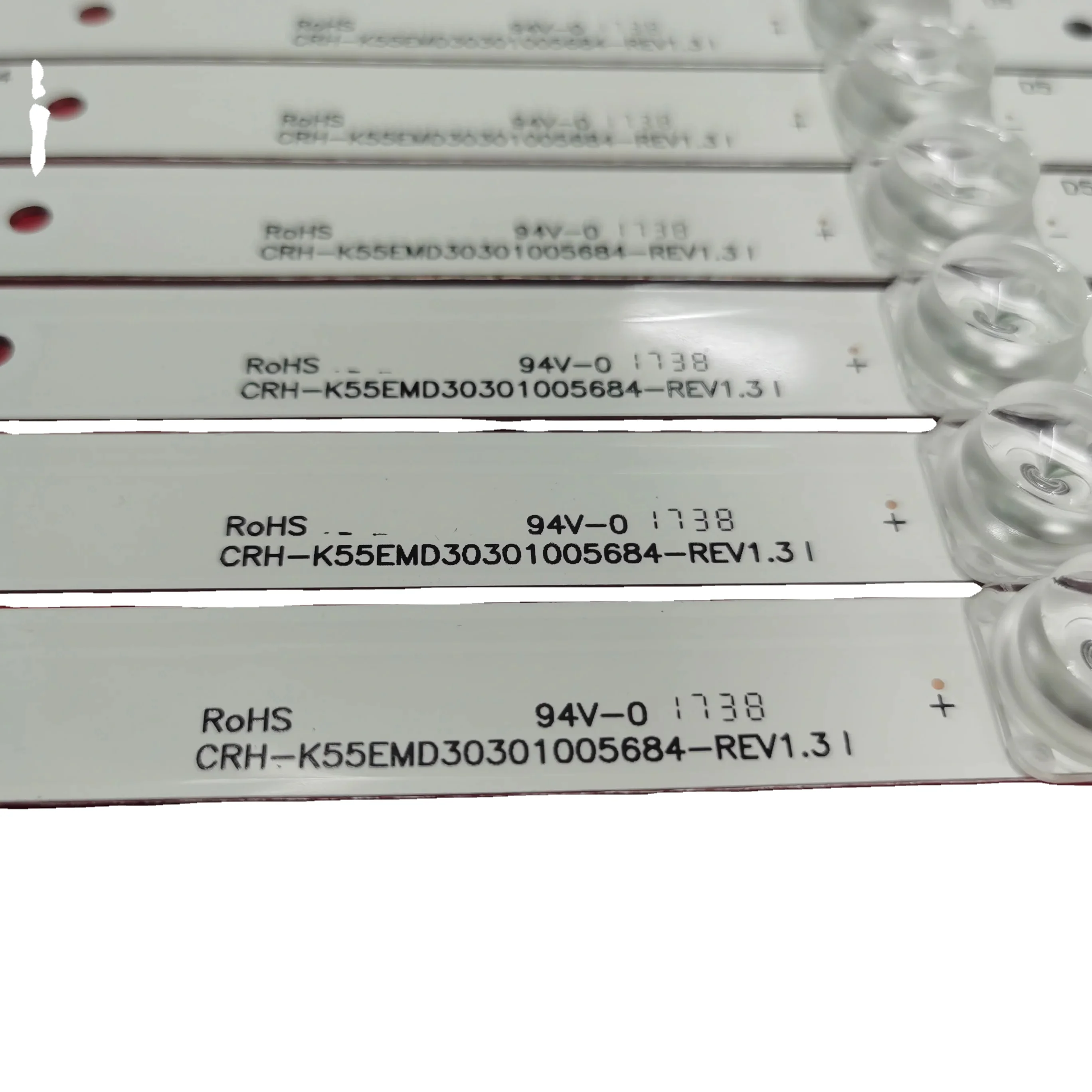 LED backlight strips CRH-K55EMD30301005684 led backlight bar 55' TV repairing