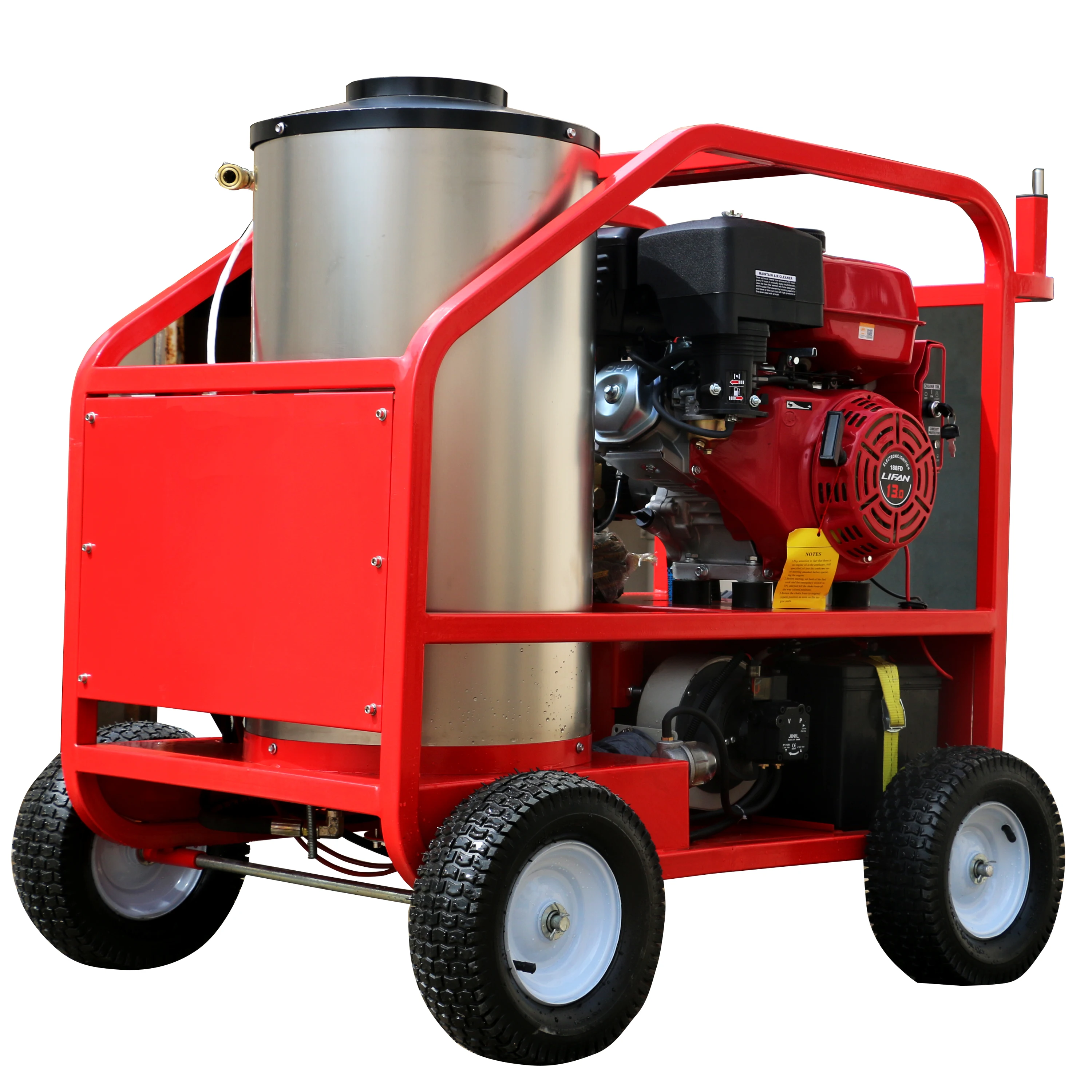 Горячая вода дизельная шайба давления 4000Psi с бензиновым двигателем