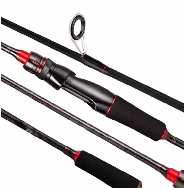 CTO M 2.4 m carbon fiber spinning rods 2 sections spinning surf fishing rod for sale