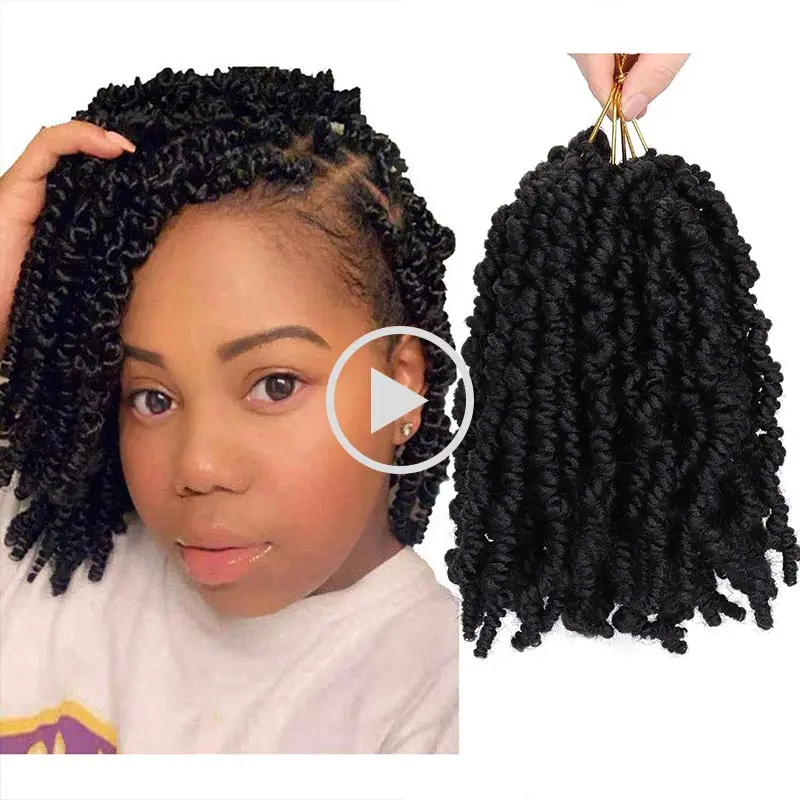 
18Inch Water Wave Crochet Hair for Passion Twist Crochet Braiding Hair Long Passion Twist Braids Synthetic Hair Extensions 