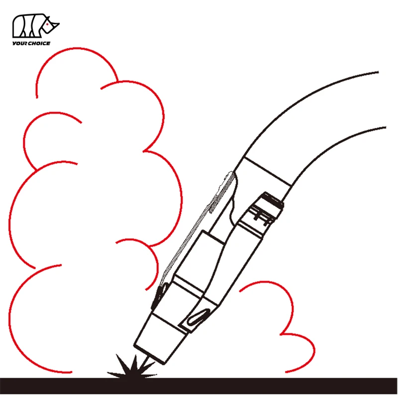 INWELT Portable Environmental Industrial Dust Laser Cutting Welding Fume Extractor System Machine with Hose