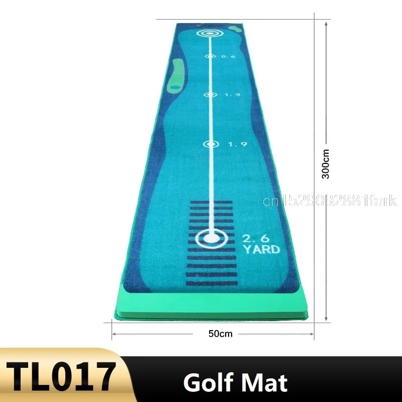 
PGM Mini Golf Putting Green Golf Carpet Protable Practice Mat Indoor outdoor Golf Green Practice Office Putting Trainer 50*300cm 
