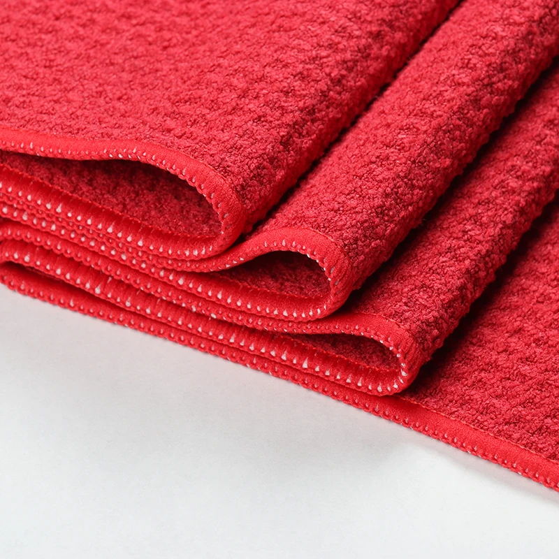 custom gym towel hooded gym towel sport gym towel with Triangle pocket