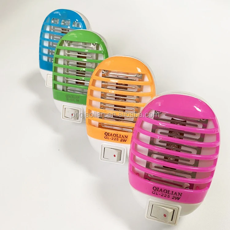 
Qiaolian Mosquito Killer Night Light 30000 Hours 2W Gentle LED Night Lights Indoor 110v-220v Electric Socket baby Switch Light 