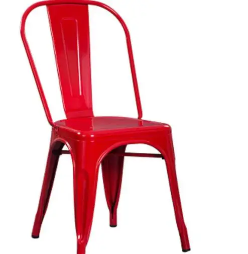 stackable restaurant bar dining industrial style tolixs metal dining chair