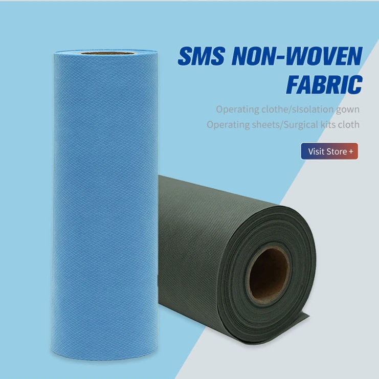 Hydrophobic SMMS SMS TNT Hydrophilic SSS SS Perforated Embossed 100% PP Polypropylene Spunbond non woven suppliers