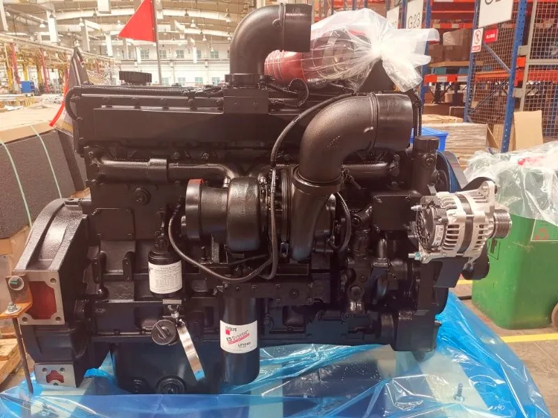  Оригинальные QSM11 6-ти цилиндровый с водяным охлаждением 375HP дизельный двигатель машины