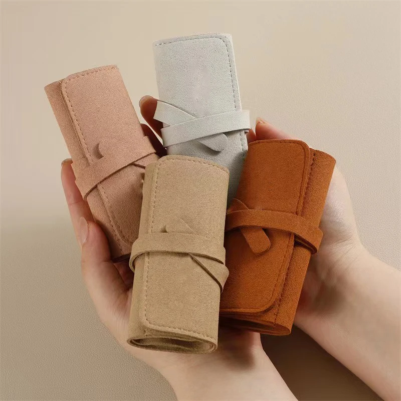 2024 Creative Multi-Color Artificial Leather Storage Bag for Key Jewelry Watch Necklace