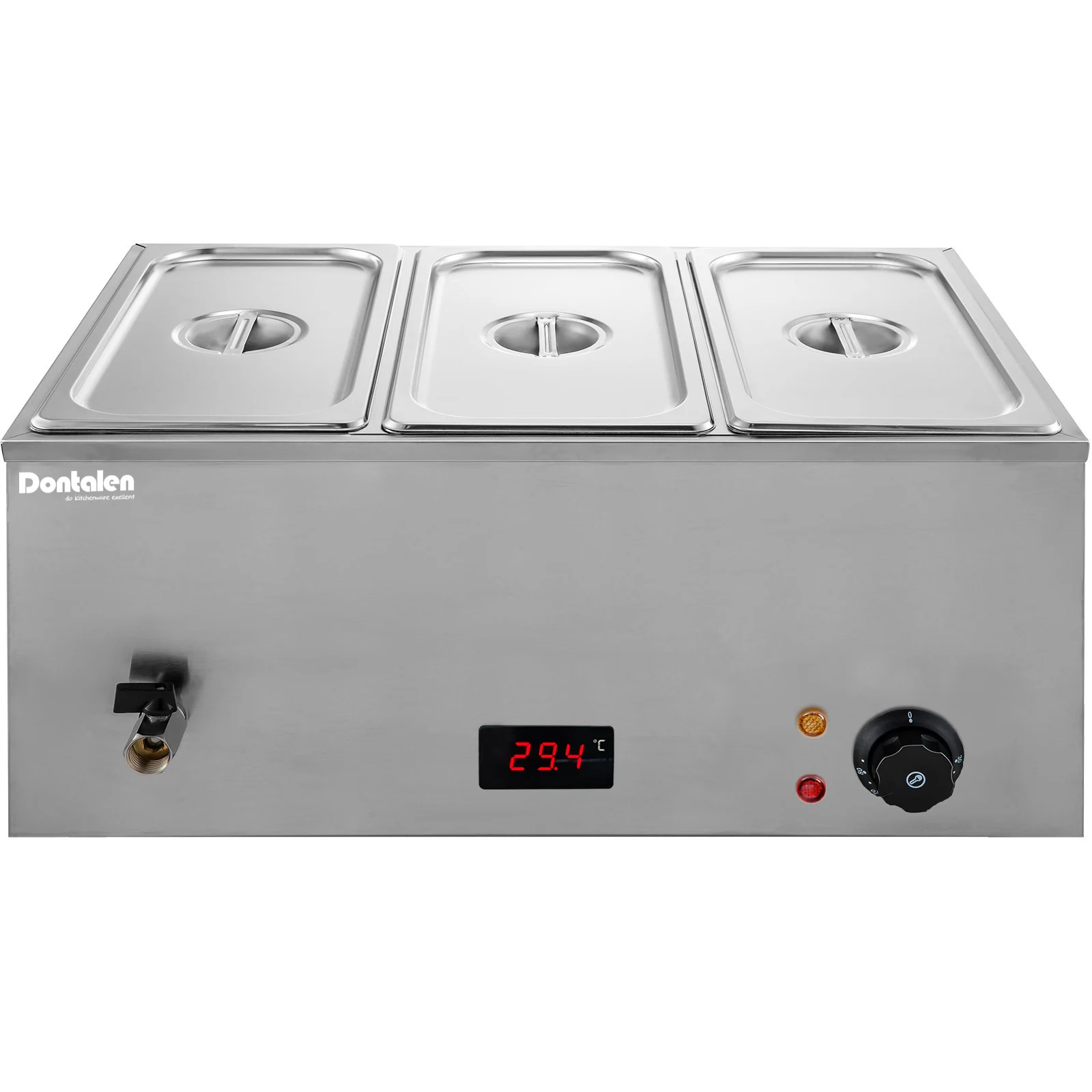 Professional bain marie commercial bain marie for other hotel restaurant suppliers with temperature display