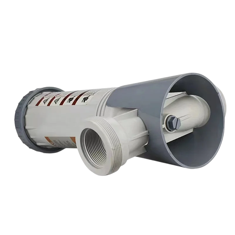High-Grade ABS Material CL200 chlorinator Feeder Inground Pool inline Automatic Chlorinator Feeder