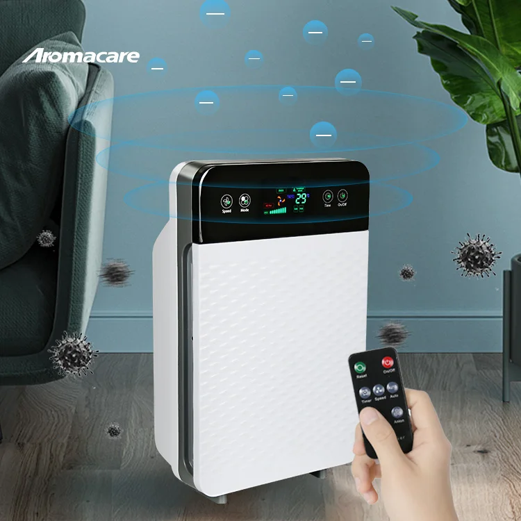 Quite Low Noise Home 30 Square Meter True Hepa Uv Led Light Bedroom Air Purifier