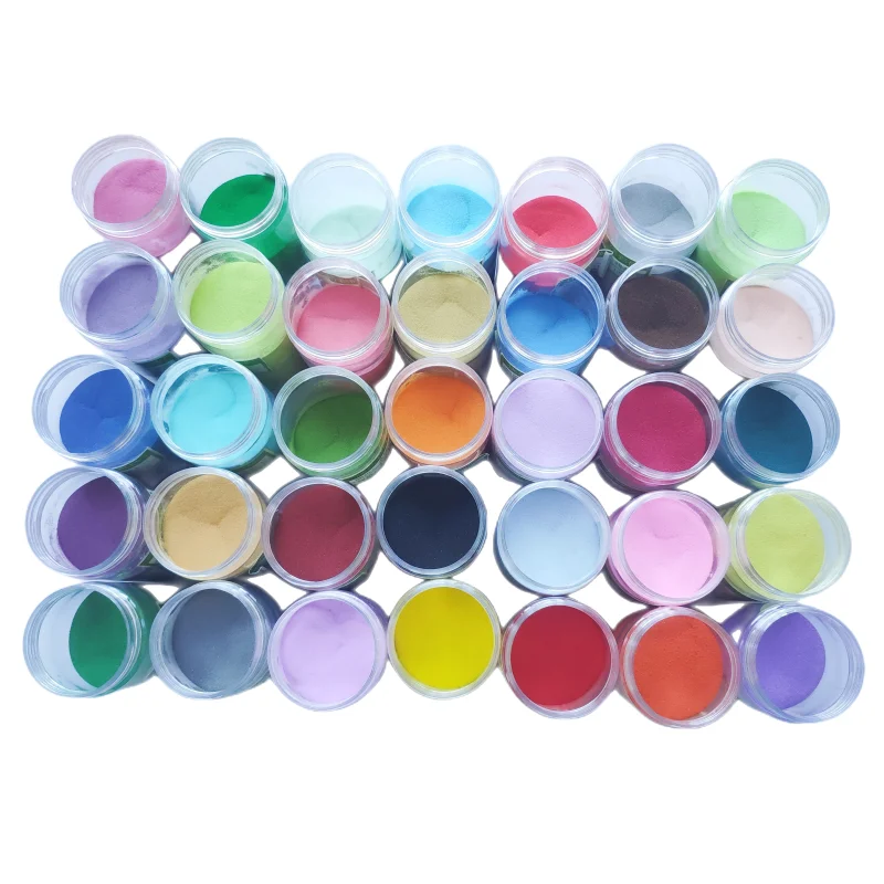 bulk Dyed epoxy colored sand sewing kinetic quartz sand different colors aquarium artificial for sale