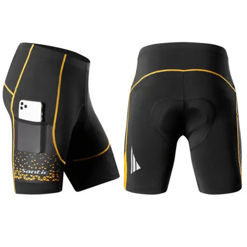 Santic Womens Cycling Shorts With 3D Gel Padded - Breathable Women Bike Shorts Biker Pants for Outdoor Biking Riding Wholesale