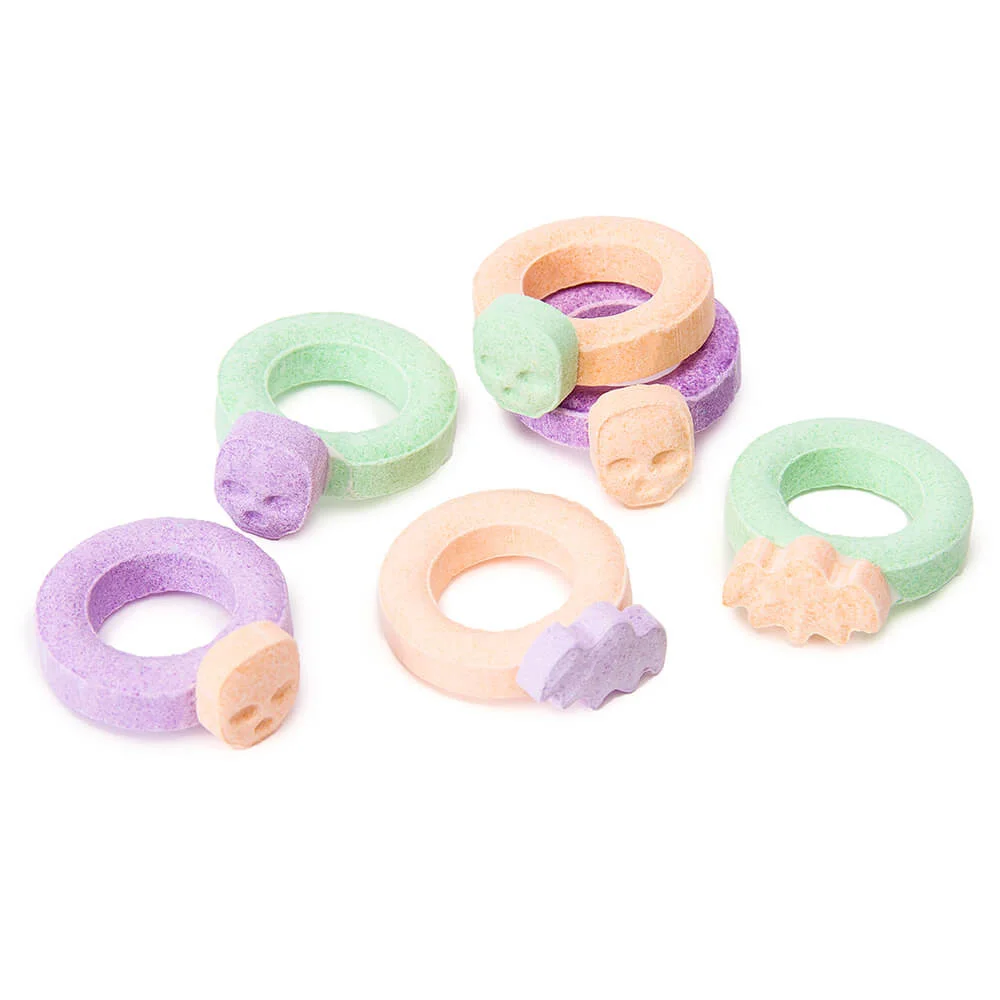 wholesale private label Halloween pop ring skull candy