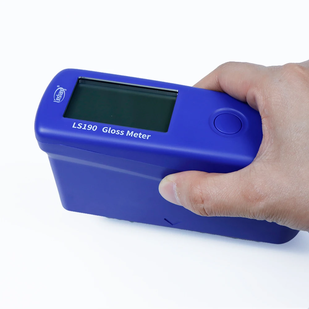 Affordable and economic gloss meter measurement of paint coating ink plastic ceramics stone metal