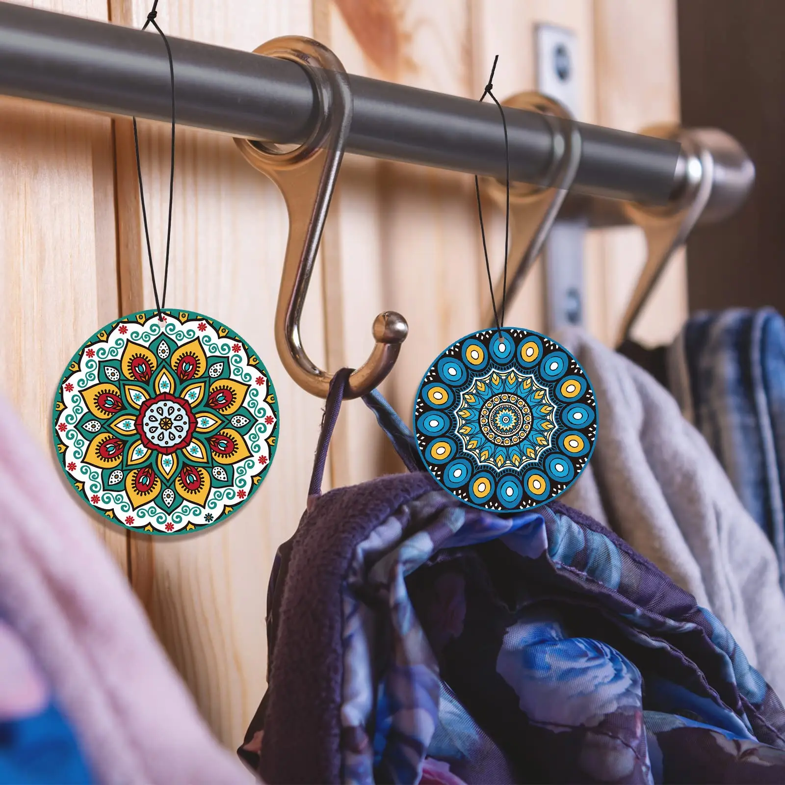 Customized Paper Air Freshener Cotton Paper Perfume Fragrance Scented Logo AROMA Car Air Freshener