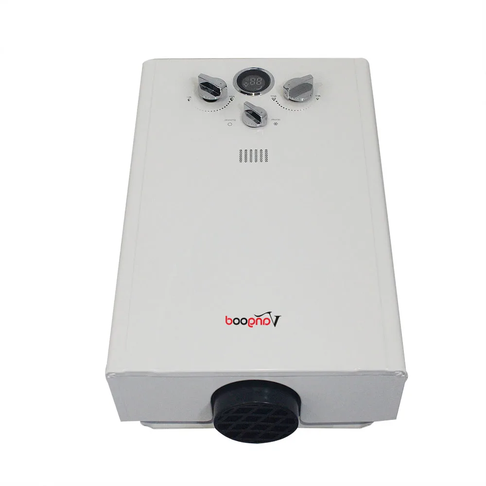 RV Outdoor Digital Display Instant LPG Gas Hot Water Shower For Camping