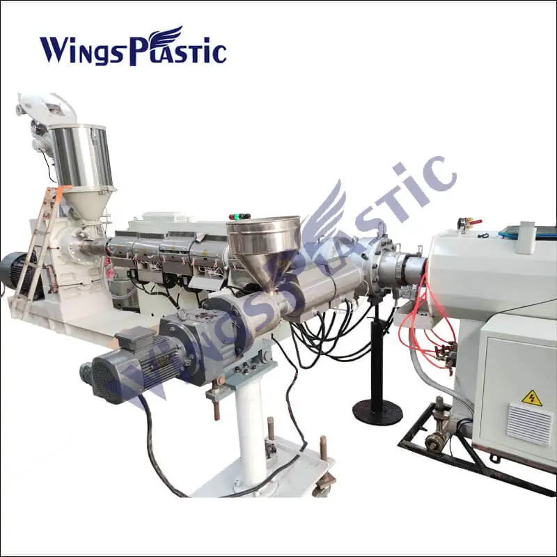 Plastic Electrical Conduit Hose Tube Extrusion Machine Hdpe Ldpe Ppr Pe Pipe Production line