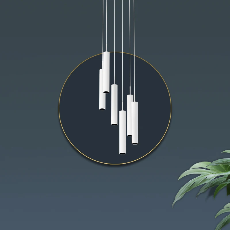 Custom Modern Home Decoration Suspension Chandelier for Living Room hotel villa LED Pendant lights 6W