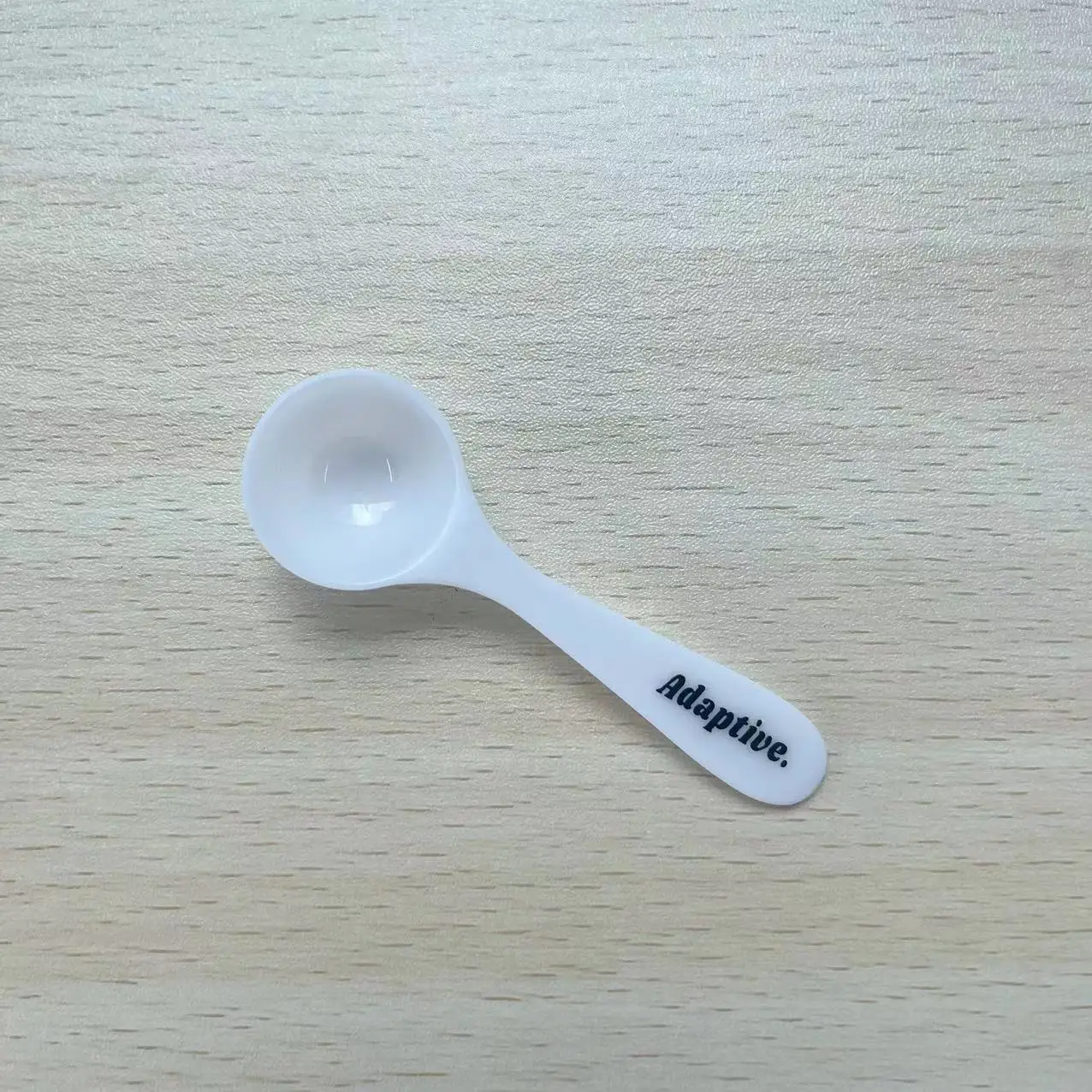 2g 4ml Disposable 2g white round plastic spoon limit salt teaspoon 4ml measuring scoop for powder