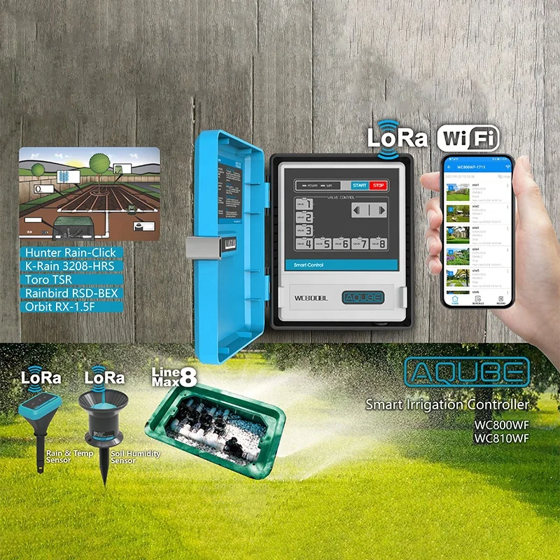 Wifi Smart Irrigation Controller for Garden Watering
