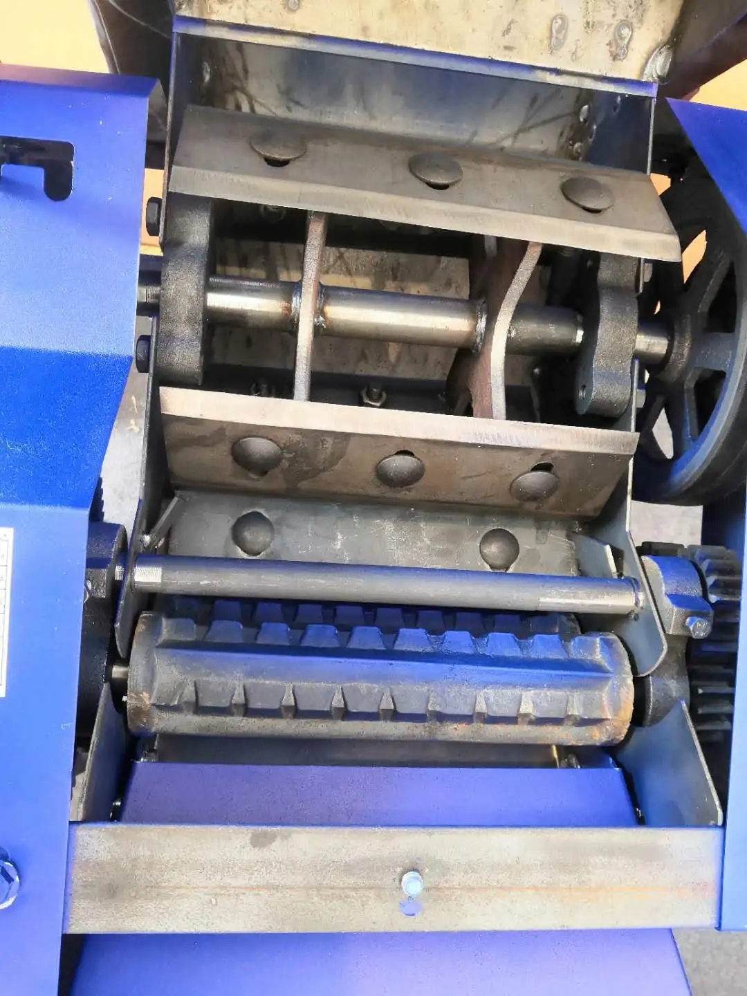 home use chaff cutter machine 4/8 blades chaff cutter