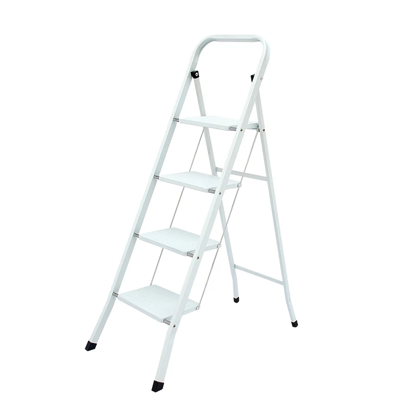Multi Position Ladder 5 Step Ladder With Handrail Folding Iron Ladder