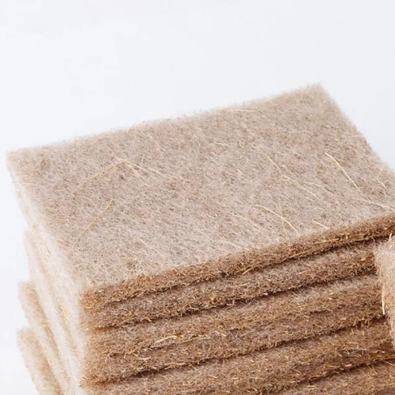 Natural sponge kitchen cleaning coconut fiber coir fiber scourer