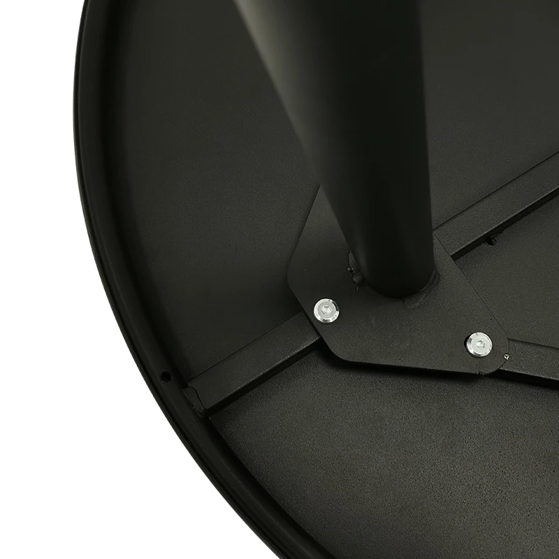 Factory direct sales outdoor leisure waterproof carbon steel round table outdoor furniture waterproof round table