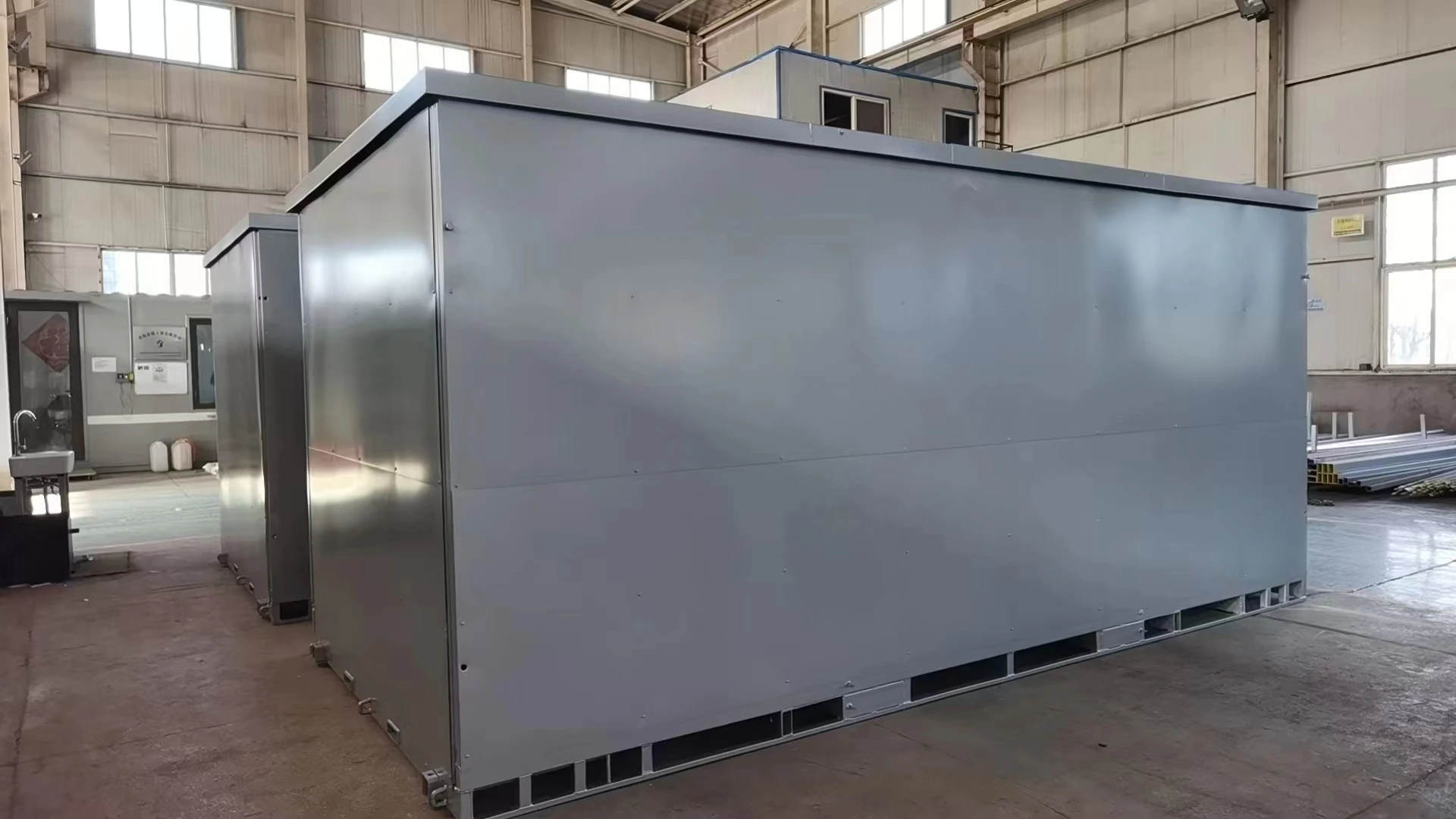 flatpack containers foldable units cabin prefab houses 9ft 19ft customized color Stackable