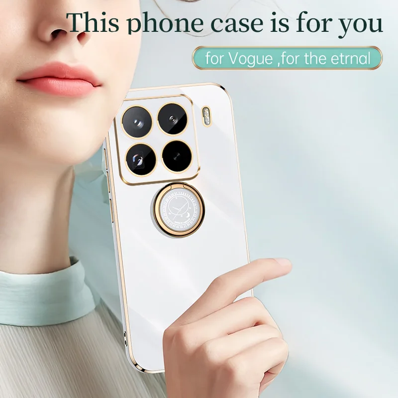 Роскошный ультратонкий 6D чехол-накладка из мягкого ТПУ для Xiaomi 14T 15 / Pro защитный чехол объектива
