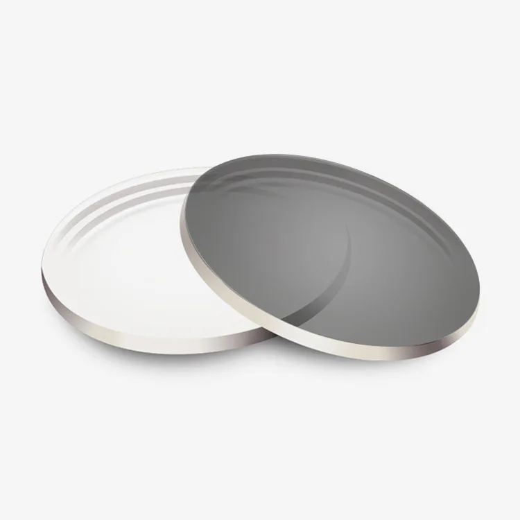 1.56UV420 Anti Blue Light Invisible Bifocal Photochromic Photogrey photobrown base color change Optical Lens eyeglasses lenses