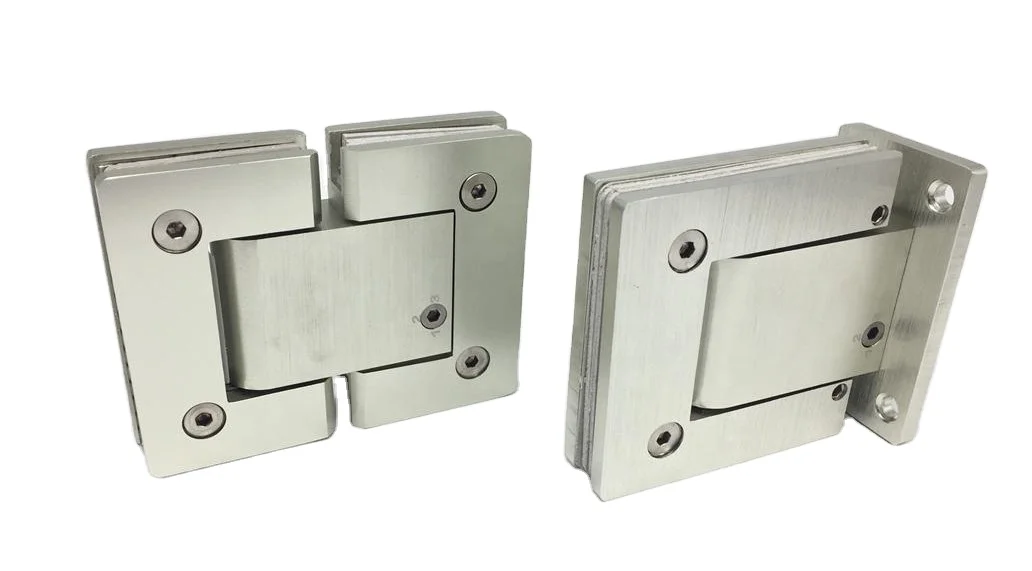 Нержавеющая сталь самозакрывающийся сверхпрочный стеклянный на стену дверной шарнир для ограждения бассейна