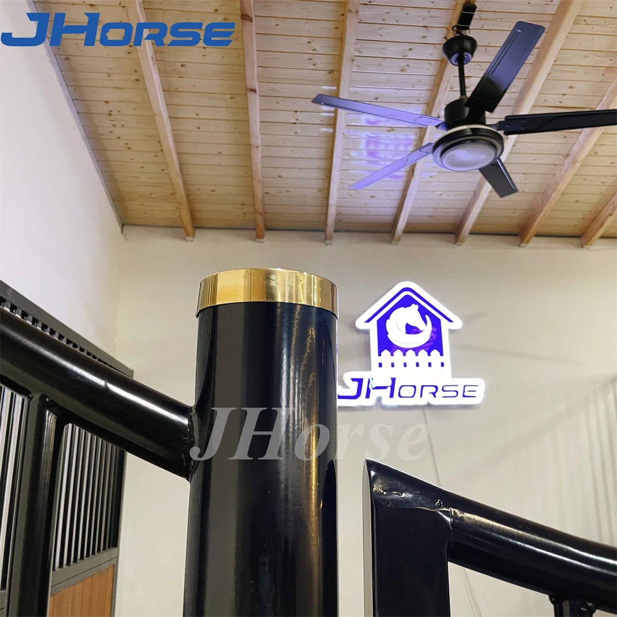 Hot Sell Bamboo Horse Equipment Stables Doors Box Front Panels Equine  Horse Stalls Panels