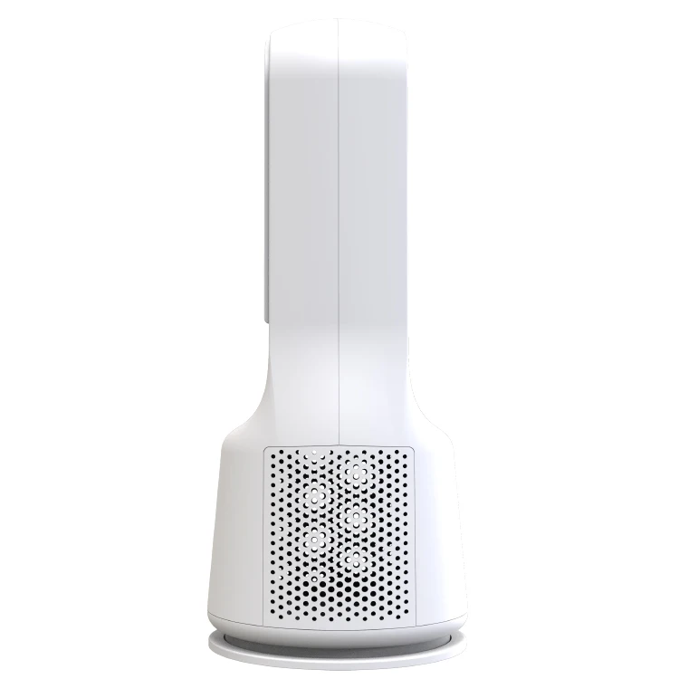 14 Inch Bladeless Table  Fan  Usb Bladeless Fan Rechargeable  Portable Smart Bladeless Air Fan