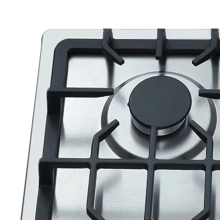 Industry Wholesale Price Gas Cooker Hob Stove Manufacturer Custom Or Standard Kitchen 4 Burner Built In Cast Iron Gas Hob