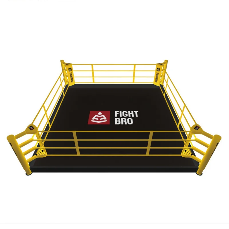 Customized Size Commercial Gym Equipment Floor Boxing Ring 16ft for MMA MuayThai Boxing Training