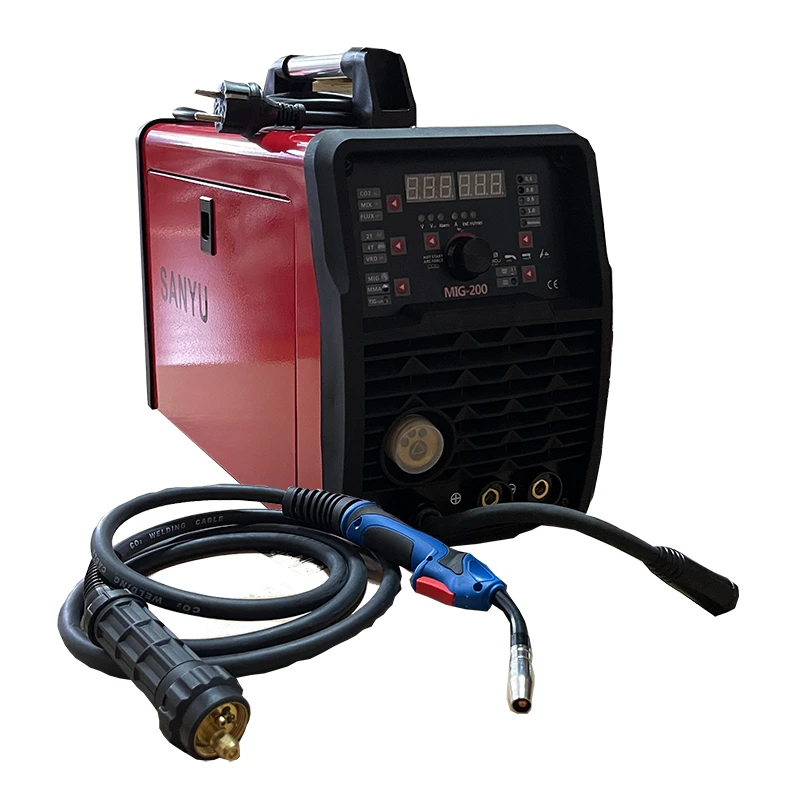 MIG-200 welding machine with MMA/MIG/TIG function mig welders double voltage