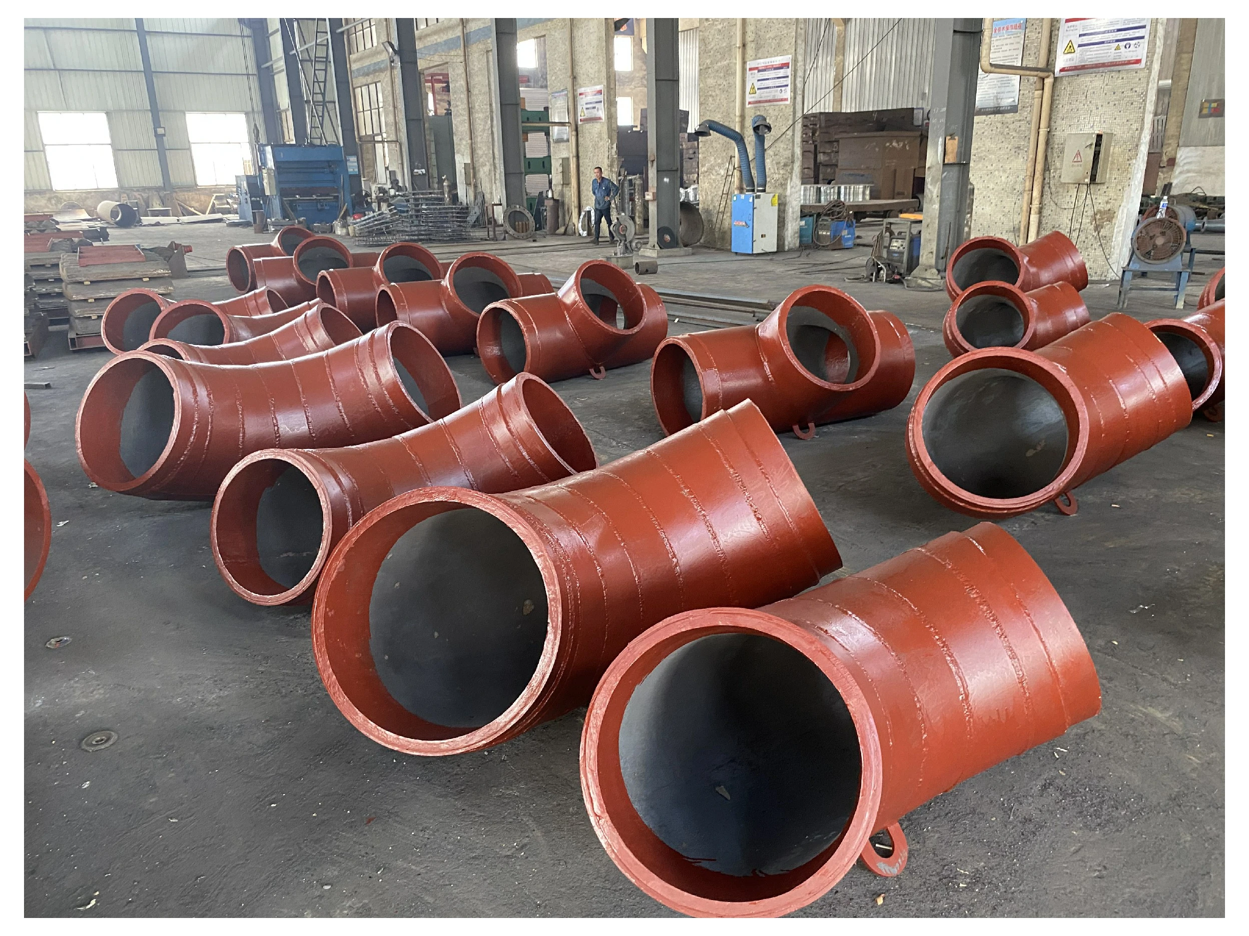 New Design Bimetal Hard-wearing Compound Elbow For Factory Supplier