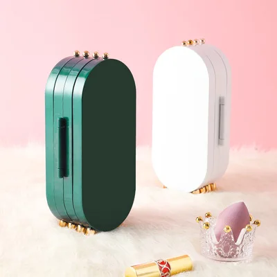 Jewelry Storage caseEarrings Display Stand Bracelet Necklace Organizer Foldable Portable Plastic Box 4 Doors 240 Holes Large